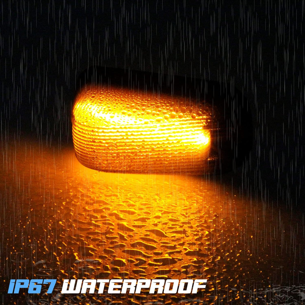 Smoked Lens LED Cab Roof Marker Lights Pack of 2 T9784