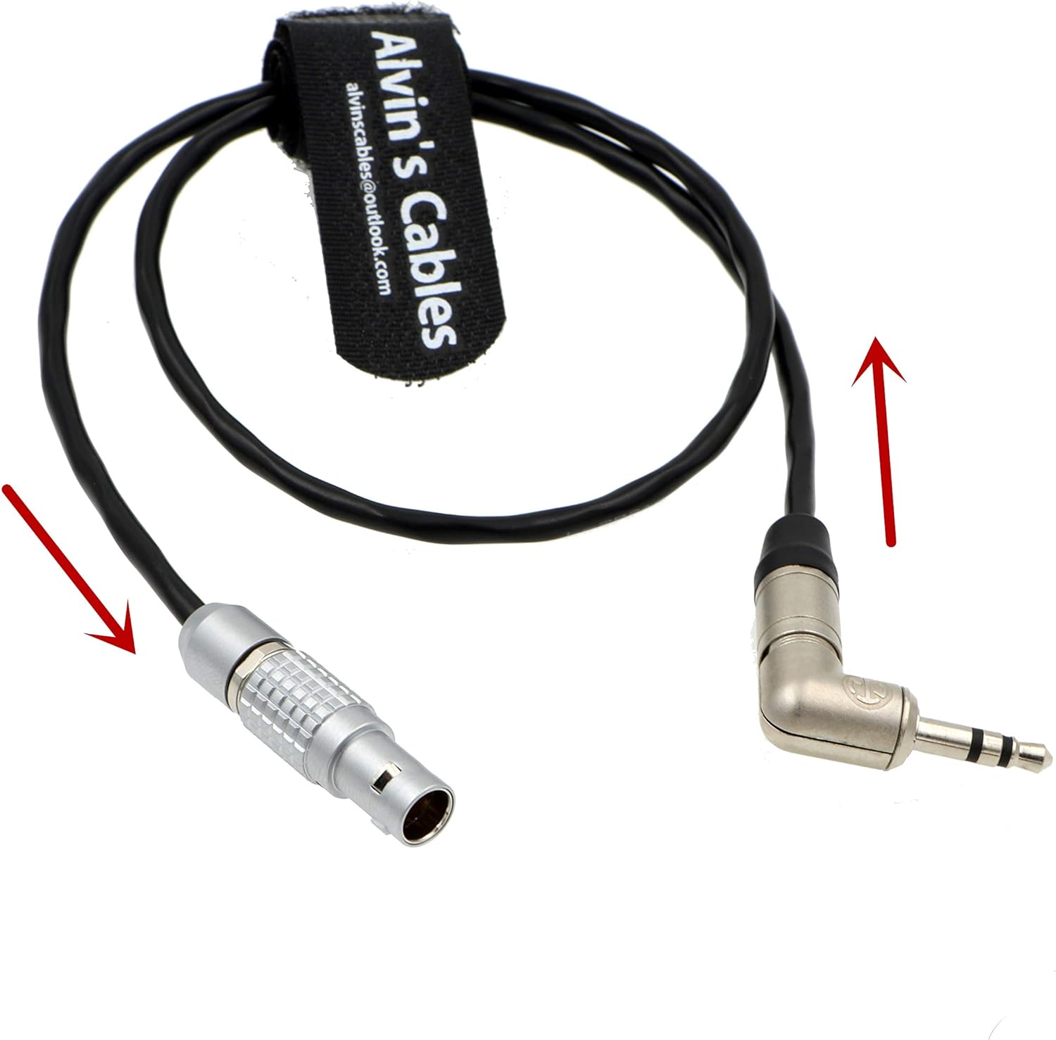 Tentacle Sync Adapter Cable 5 Pin Male to 3.5MM Right Angle K97819