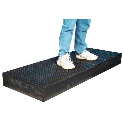 Anti-Fatigue Mat 7/8 Thick 3' x 3' Black C596