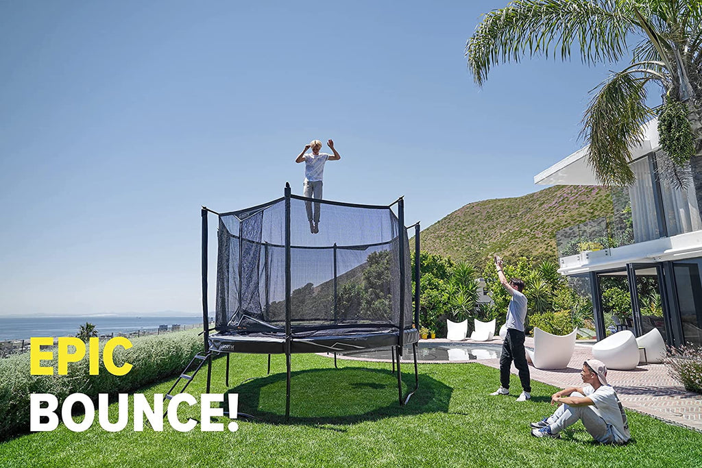 Oval Trampoline with Safety Net C40356