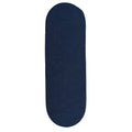 Nautical Blue Oval Reversible Runner X86086