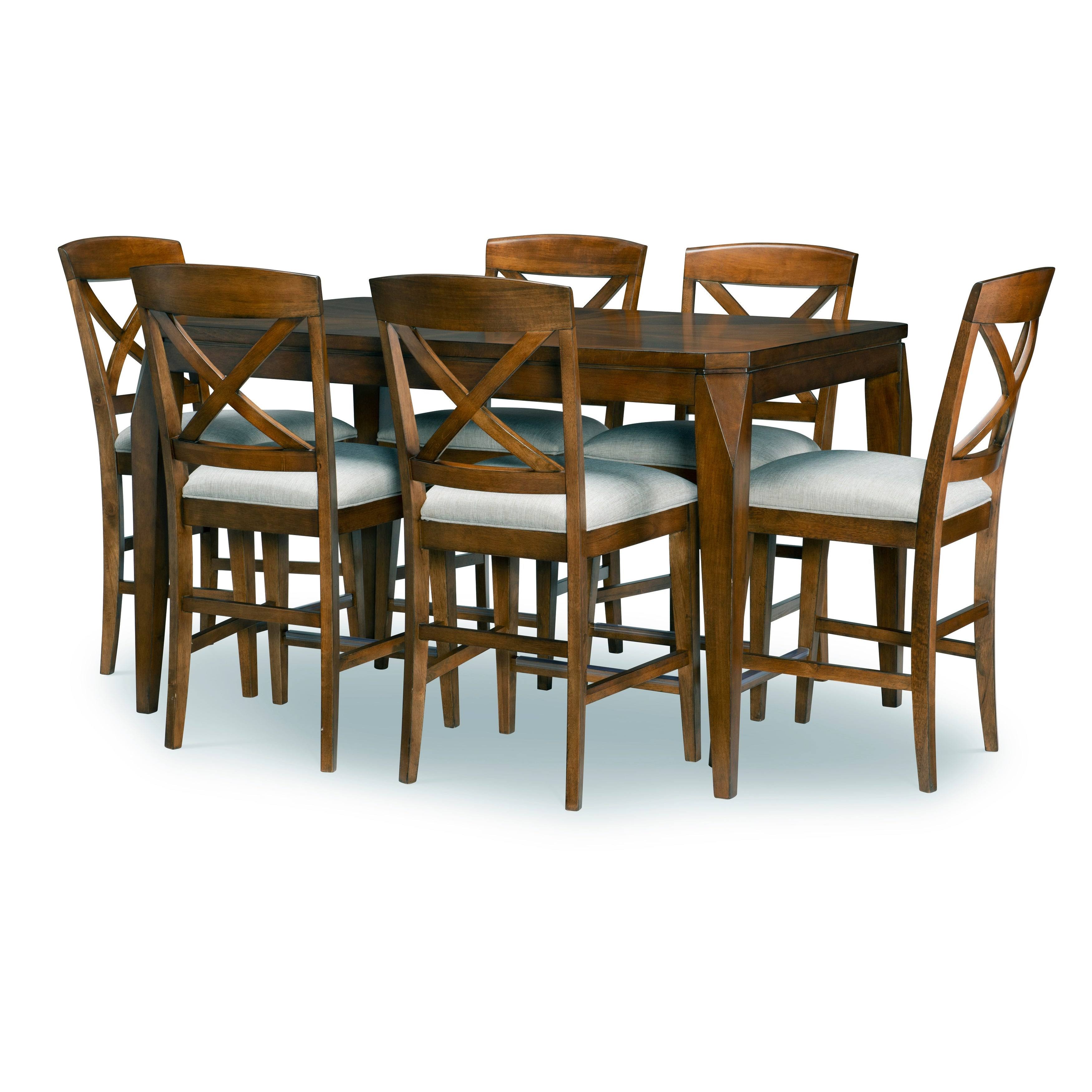 Saddle Brown Pub Table W115