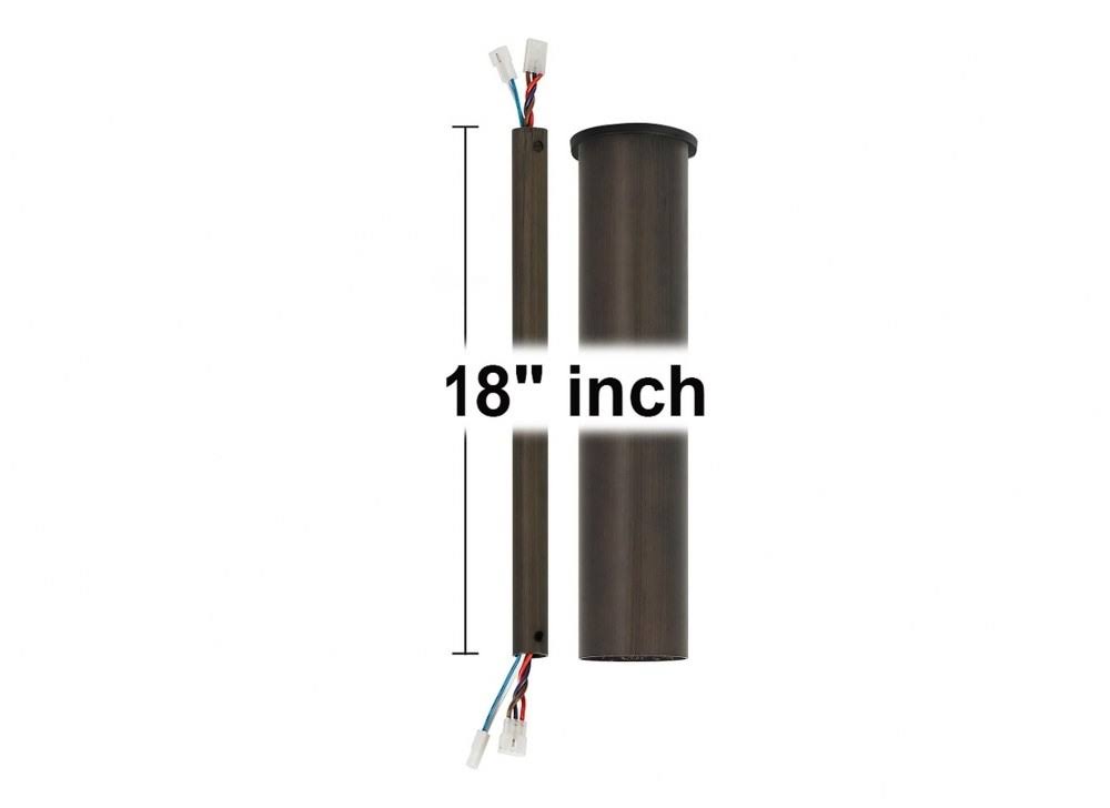 72x22 Downrod - Aged Pewter M6883