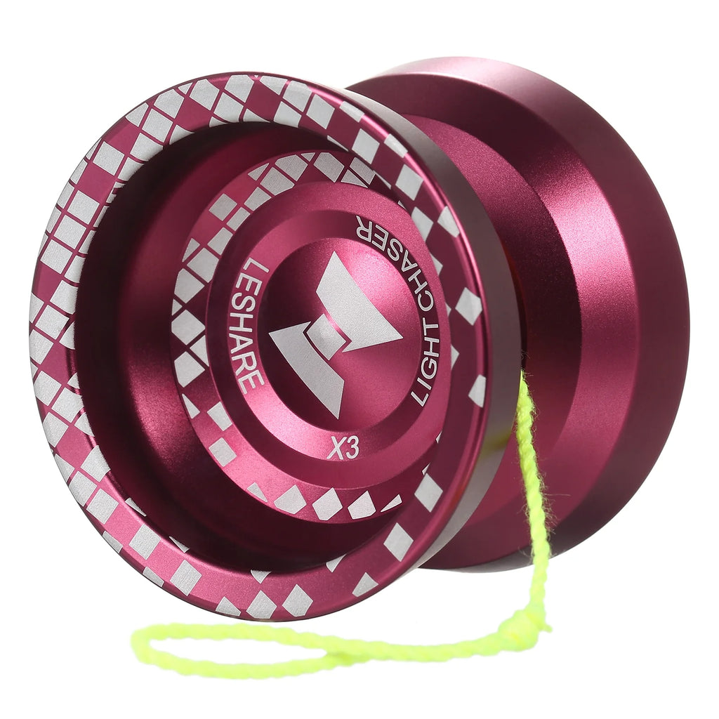 2 Pack Aluminum Alloy Responsive YoYo with Unresponsive Bearing T12183
