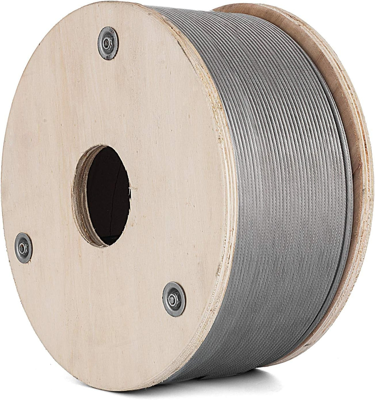 1/8" 1x19 Stainless Steel Wire Rope 500ft R9451