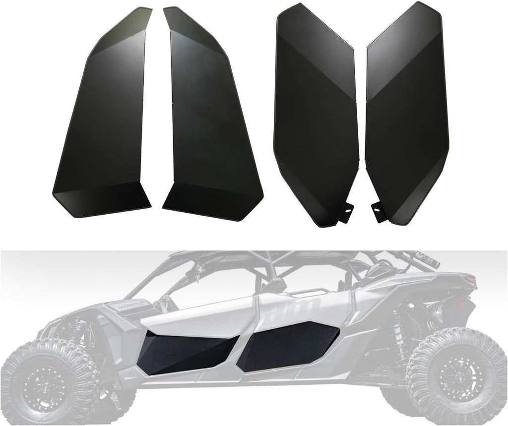Lower Door Panels Inserts with Metal Frame Door Latches M222397