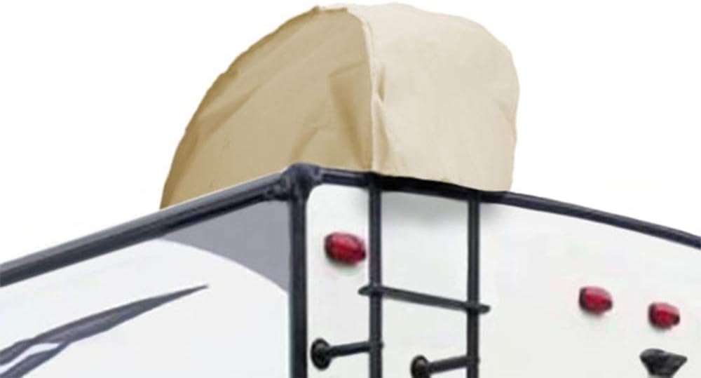 Tan Gray Waterproof Heavy Duty RV Cover O901524