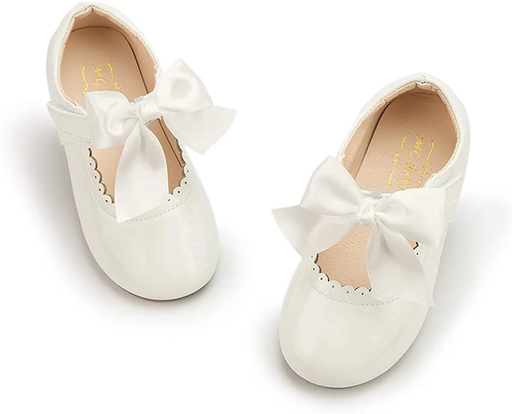 Toddler Girls Mary Jane Bowknot Soft Sole Princess Shoes K468038