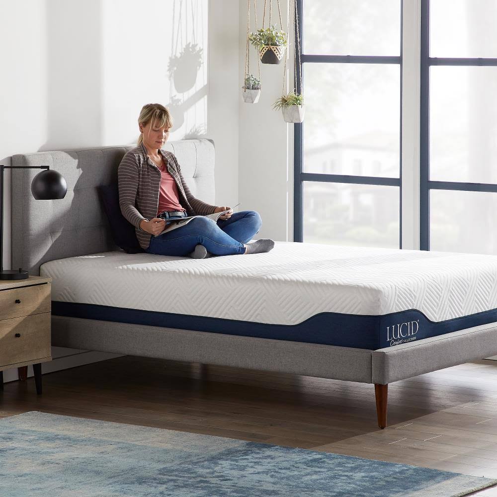 White 12-in Twin Hybrid Mattress K95292