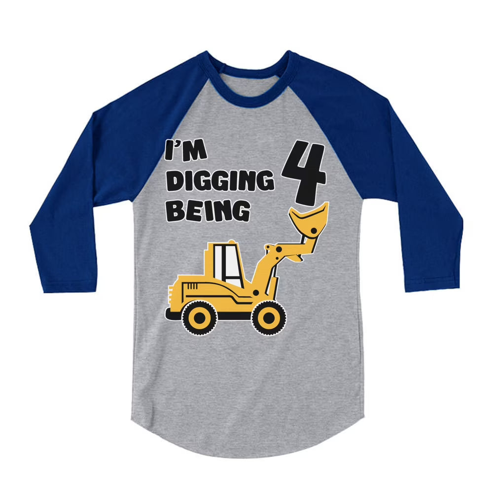 Construction Themed Birthday Tee C71688
