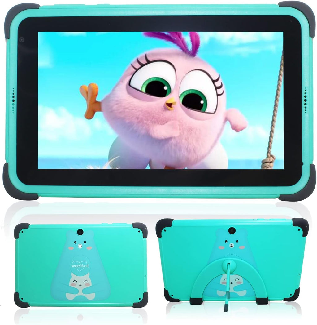 2 Pack Blue Kids Tablet 7 inch with WiFi IPS HD Display G243598