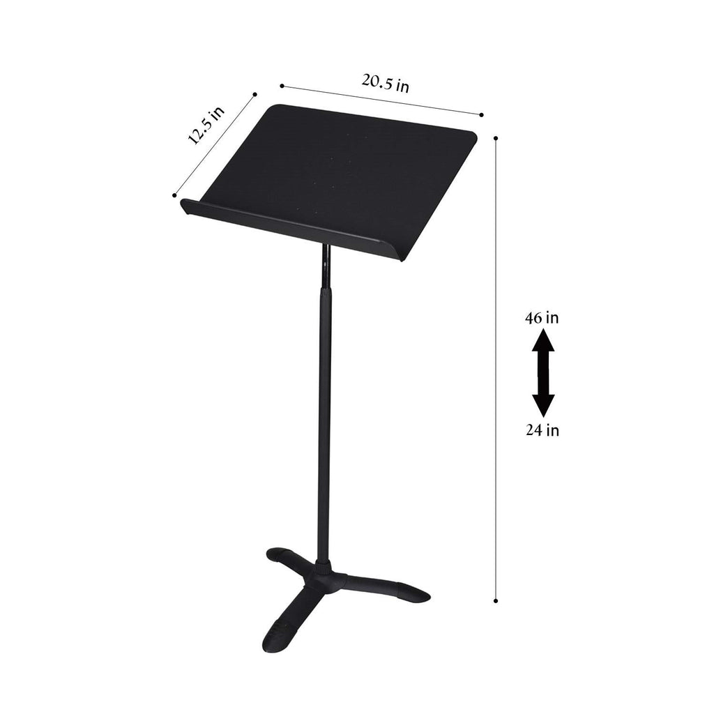 Black Metal Music Sheet Stand Pack of 2 V84015