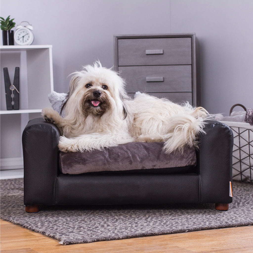 Medium Leatherette Pets Sofa R42949