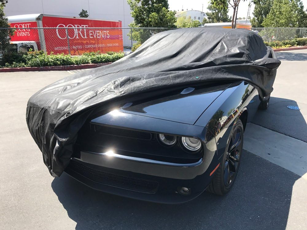 Black Car Cover Pack of 2 N807