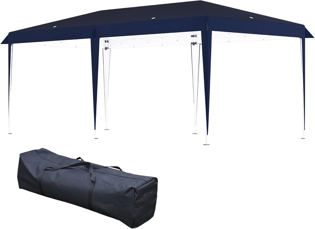 10' x 20' Heavy Duty Pop Up Canopy with Carry Bag W139