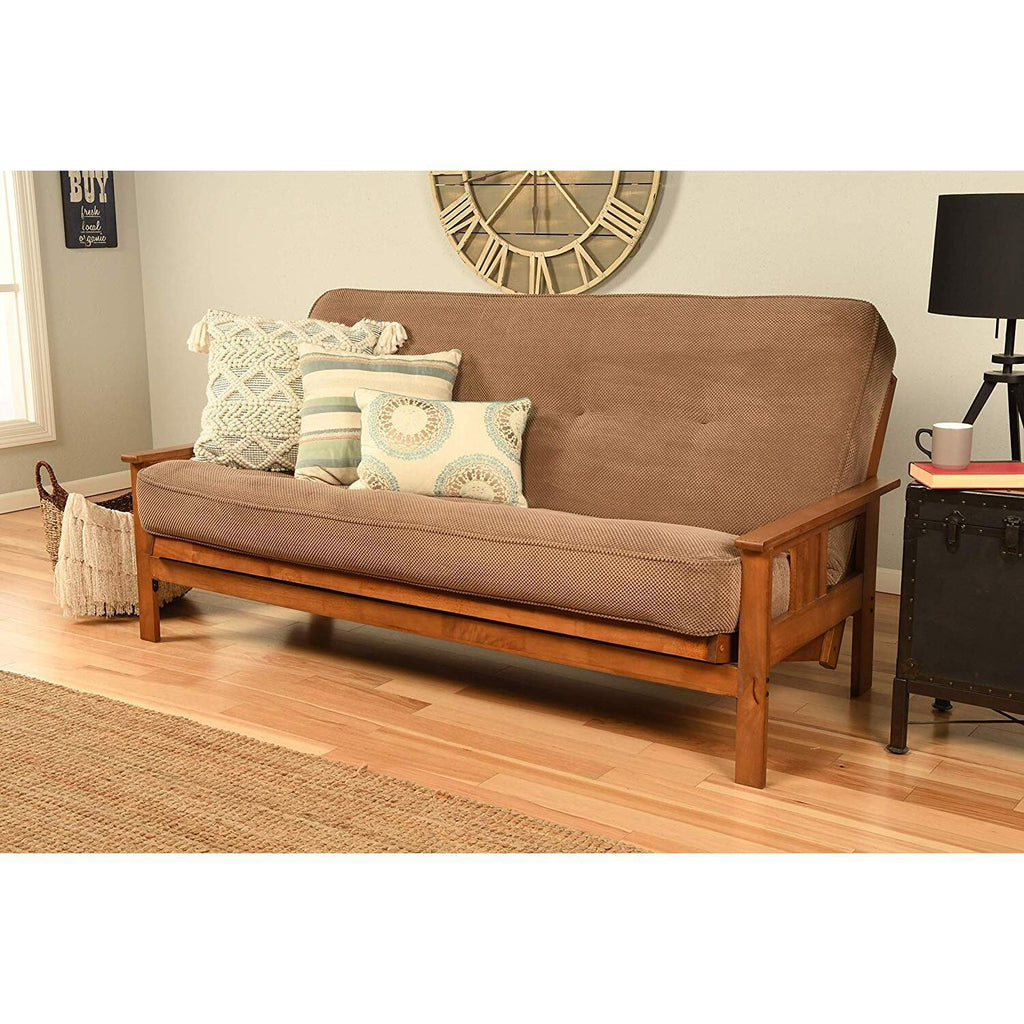 Victorian Futon Frame with Mocha Mattress I38632