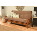 Victorian Futon Frame with Mocha Mattress I38632