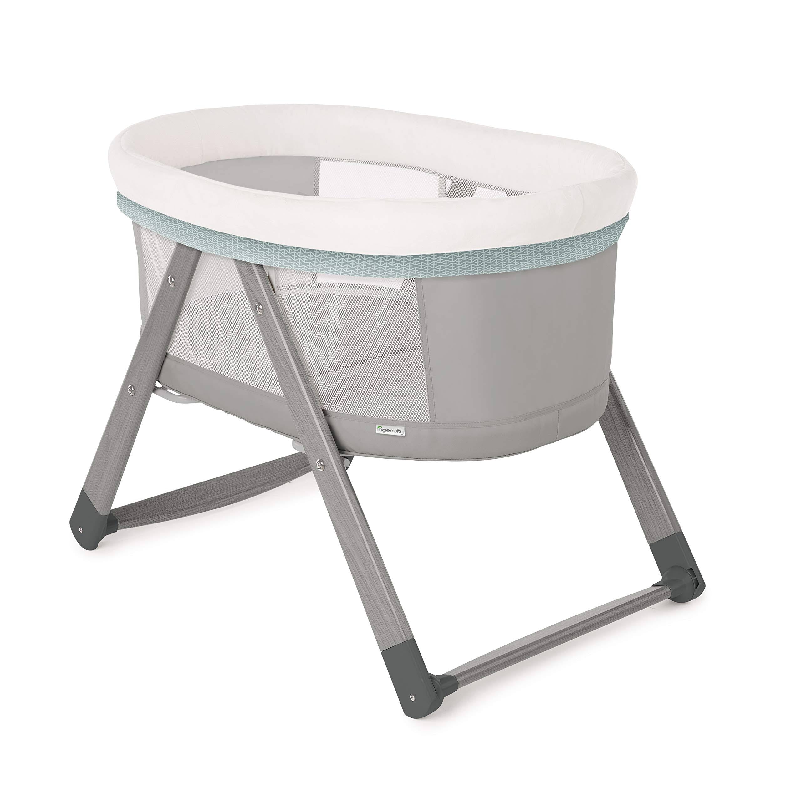 Foldaway Rocking Wood Bassinet J3373