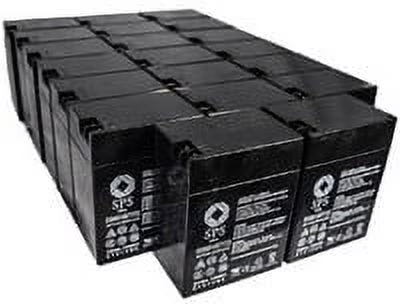50 PACK 6 V 14 Ah Replacement Battery with Terminal T1T2 P51083