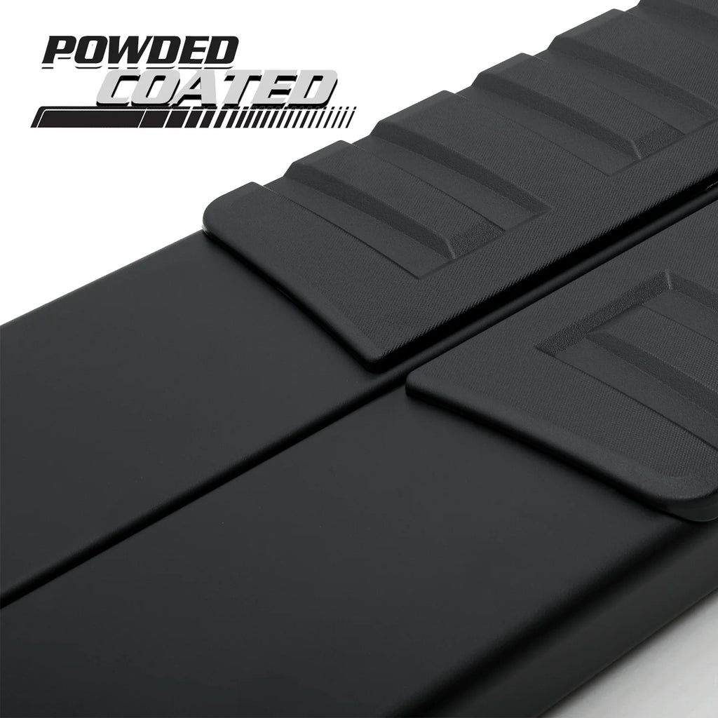 Black 6" Side Step Running Boards E953455
