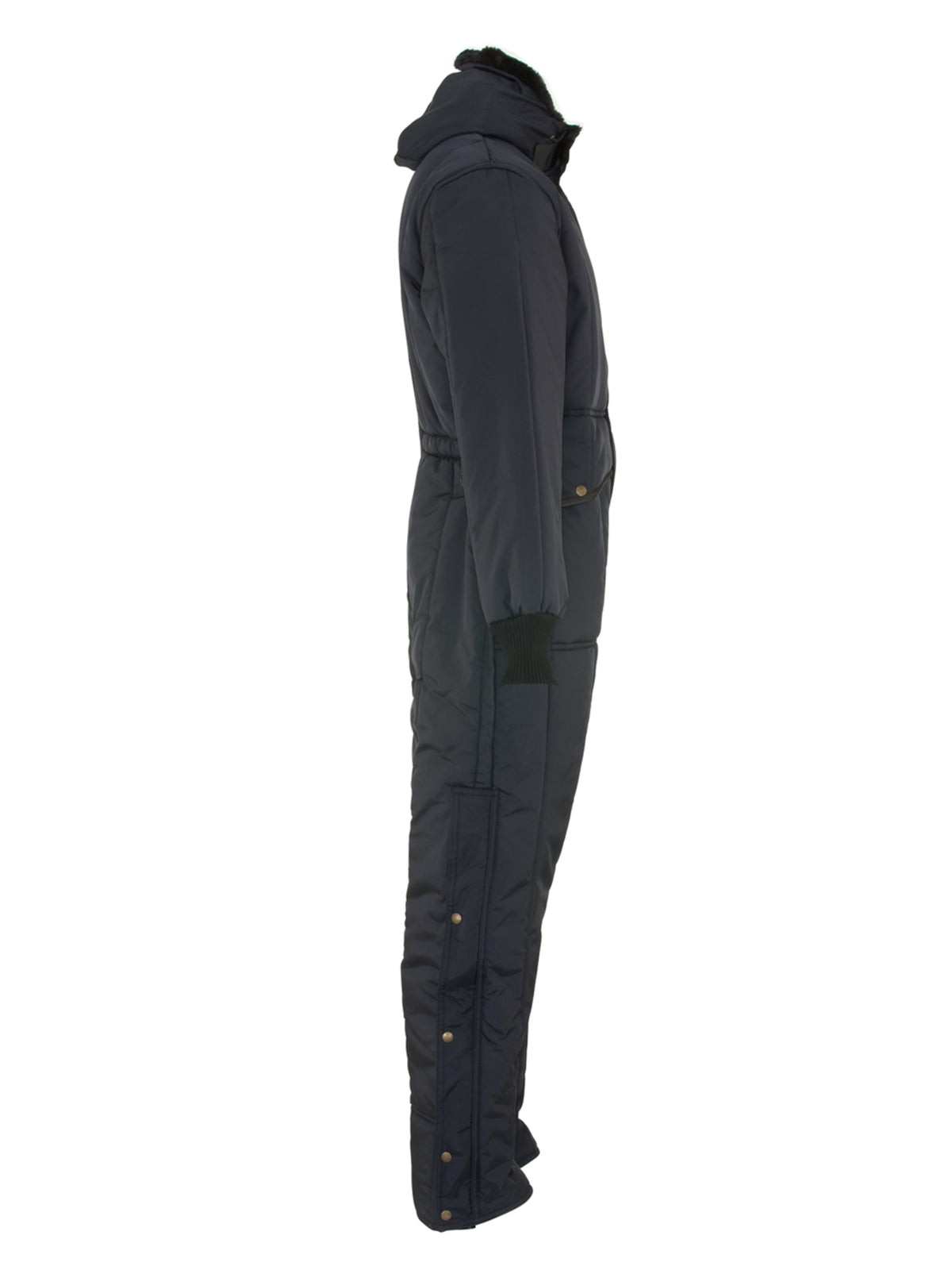 Navy Insulated Coveralls with Hood D5957