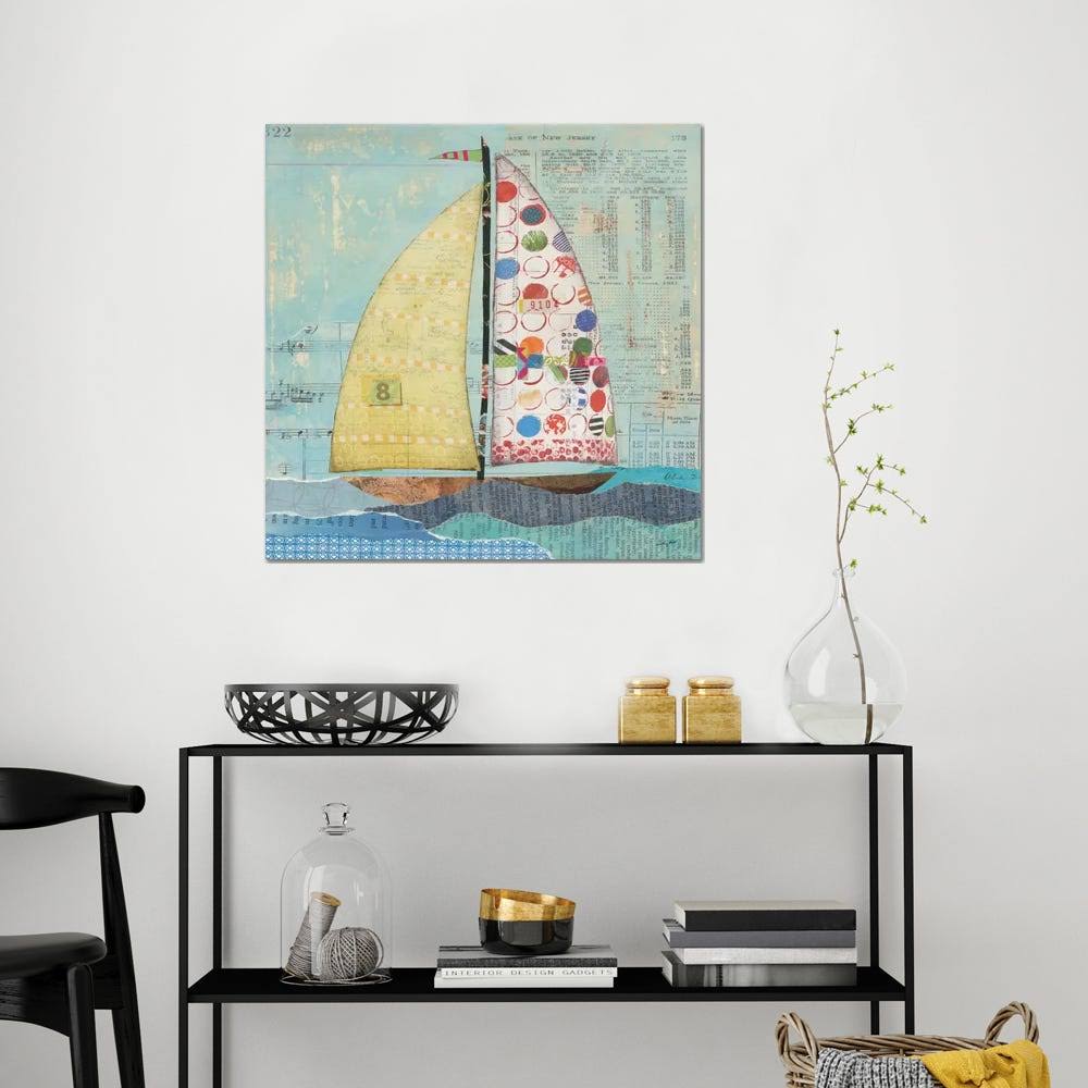 Canvas Art Picture of Sailboats V61779