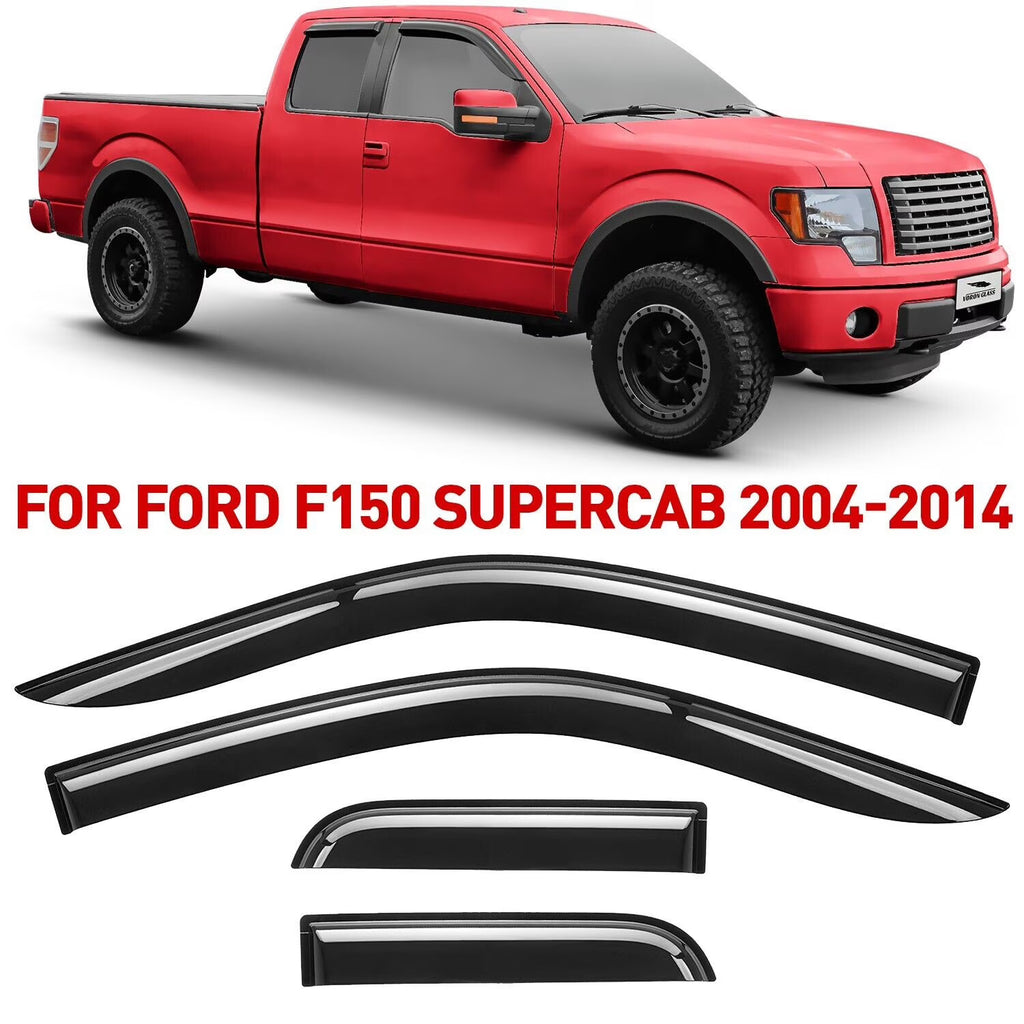 4 Pieces Rain Guards for Trucks W269404