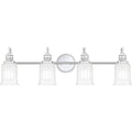 Polished Chrome 4 Light Bath Light Z27330