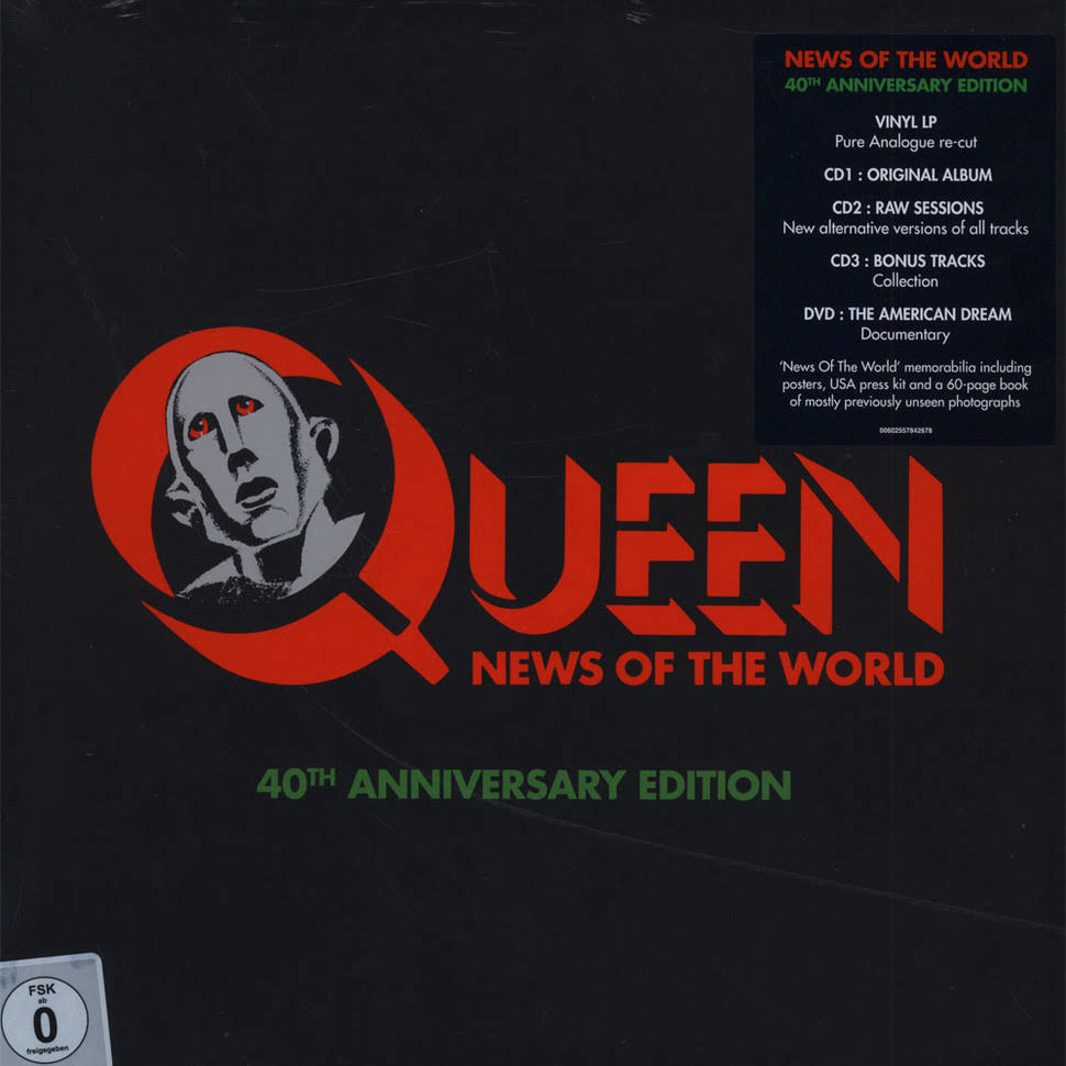 Queen News of The World 40th Anniversary Edition CD A350110