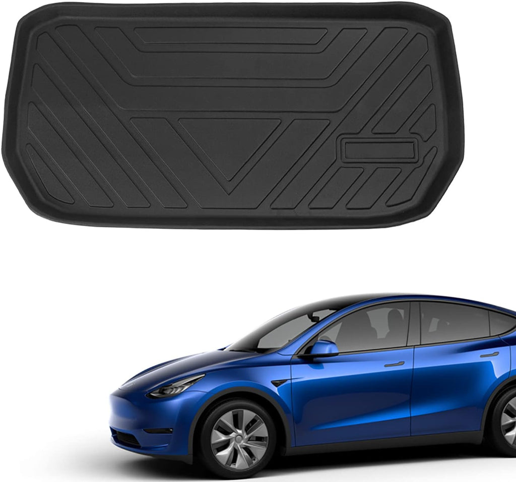 Tesla Model Y 2020 2021 2022 Trunk Mats Cargo Liners All Weather Three Trunk Mats Backrest Mats W633