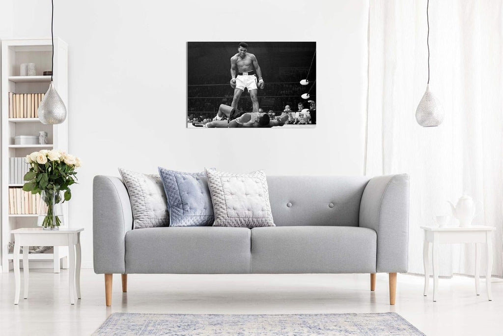Knock Out Canvas Wall Art Picture Print (12x8in) N5677