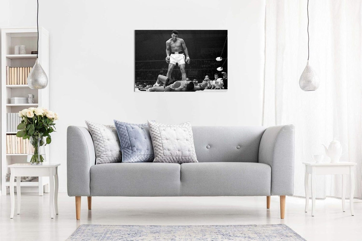 Knock Out Canvas Wall Art Picture Print (12x8in) N5677