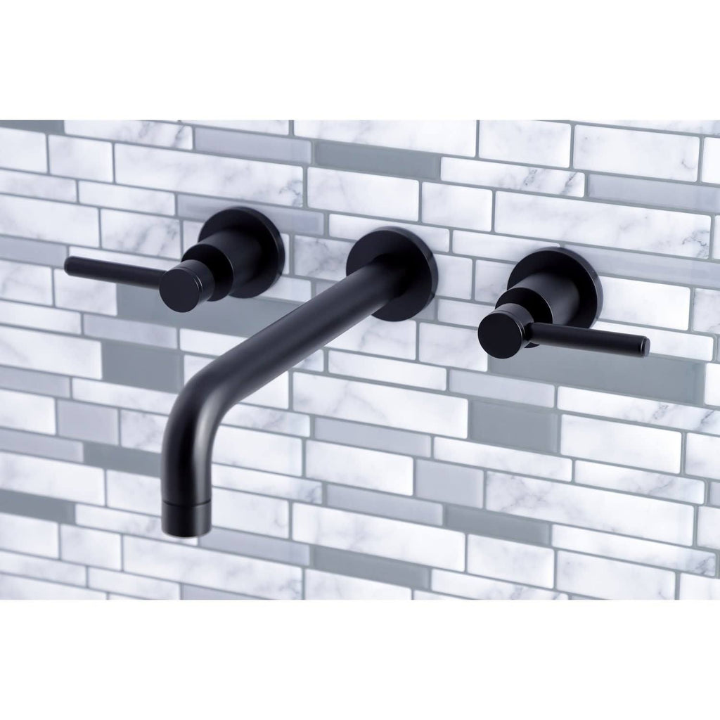 Oil Rubbed Bronze Wall Mount Roman Tub Faucet P65878