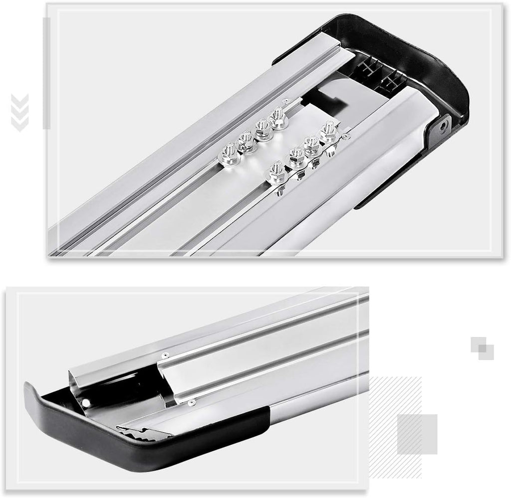 6 Inch Stainless Chrome Running Boards Side Step Bars C456