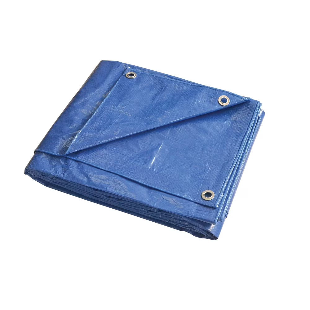 20 Ft L X 10 Ft W Polyethylene Tarp with Aluminum Grommets Z469