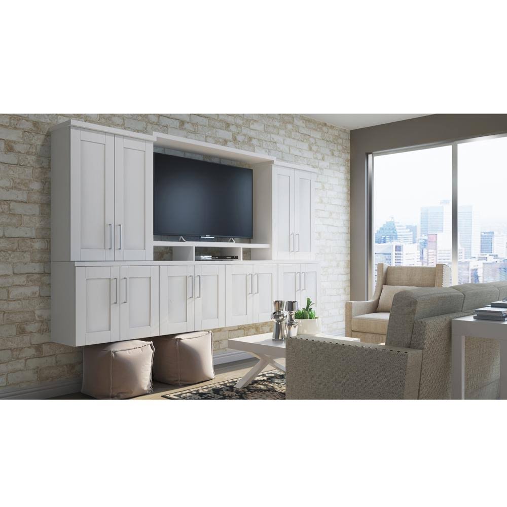 Satin White Wall Kitchen Cabinet L65712
