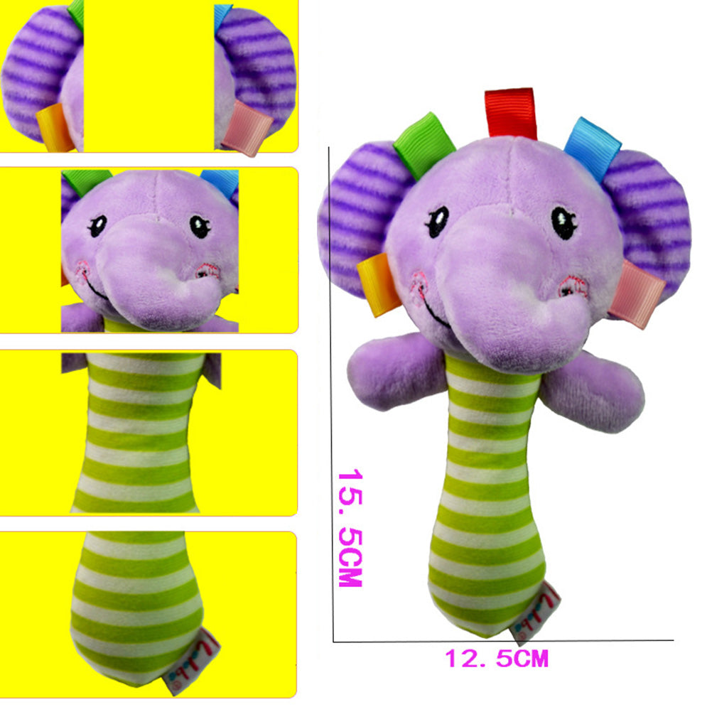 Elephant Plush Rattle Toy for Infant G87656