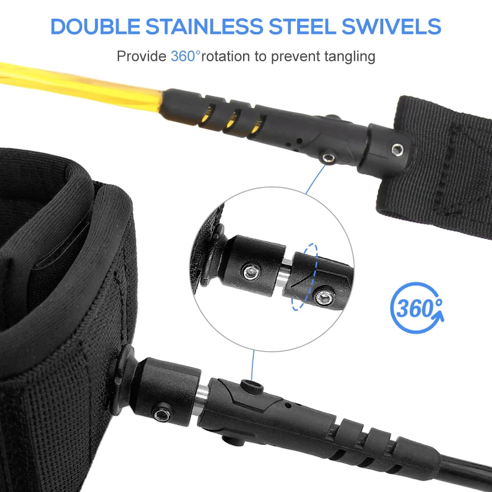 Surfboard Leash for Short Board Long Board Paddle Board Y392