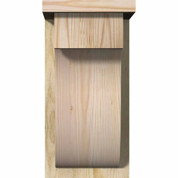 Douglas Fir Corbel with Backplate A555