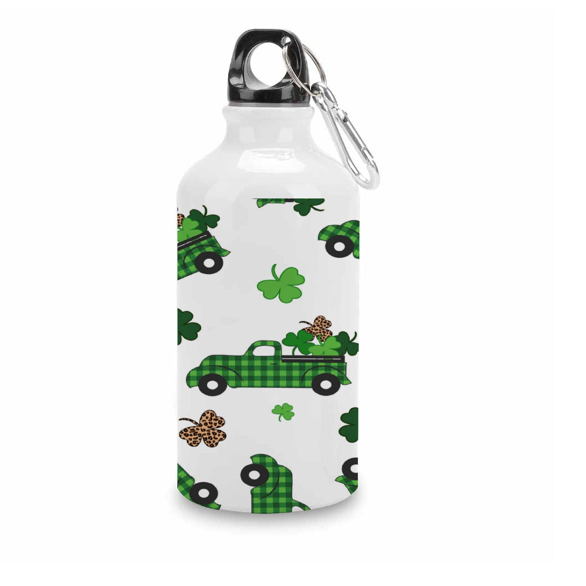 Green Truck 400ml Sport Aluminum Water Bottle with Twist Cap S49930