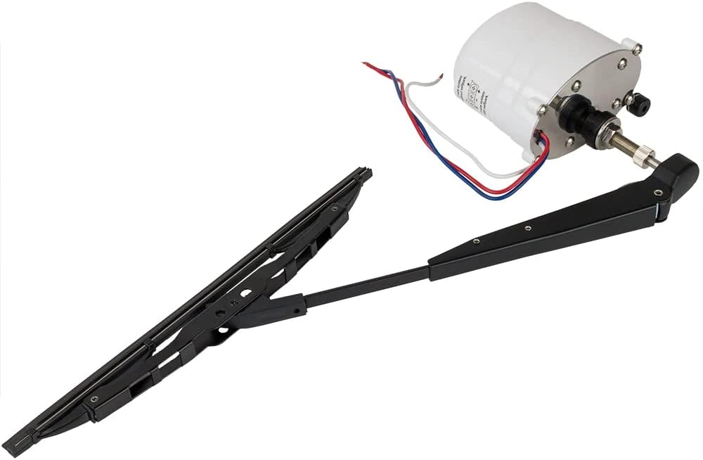 Waterproof Standard Wiper Motor Kit, 110° Sweep, 11" Blade N489020