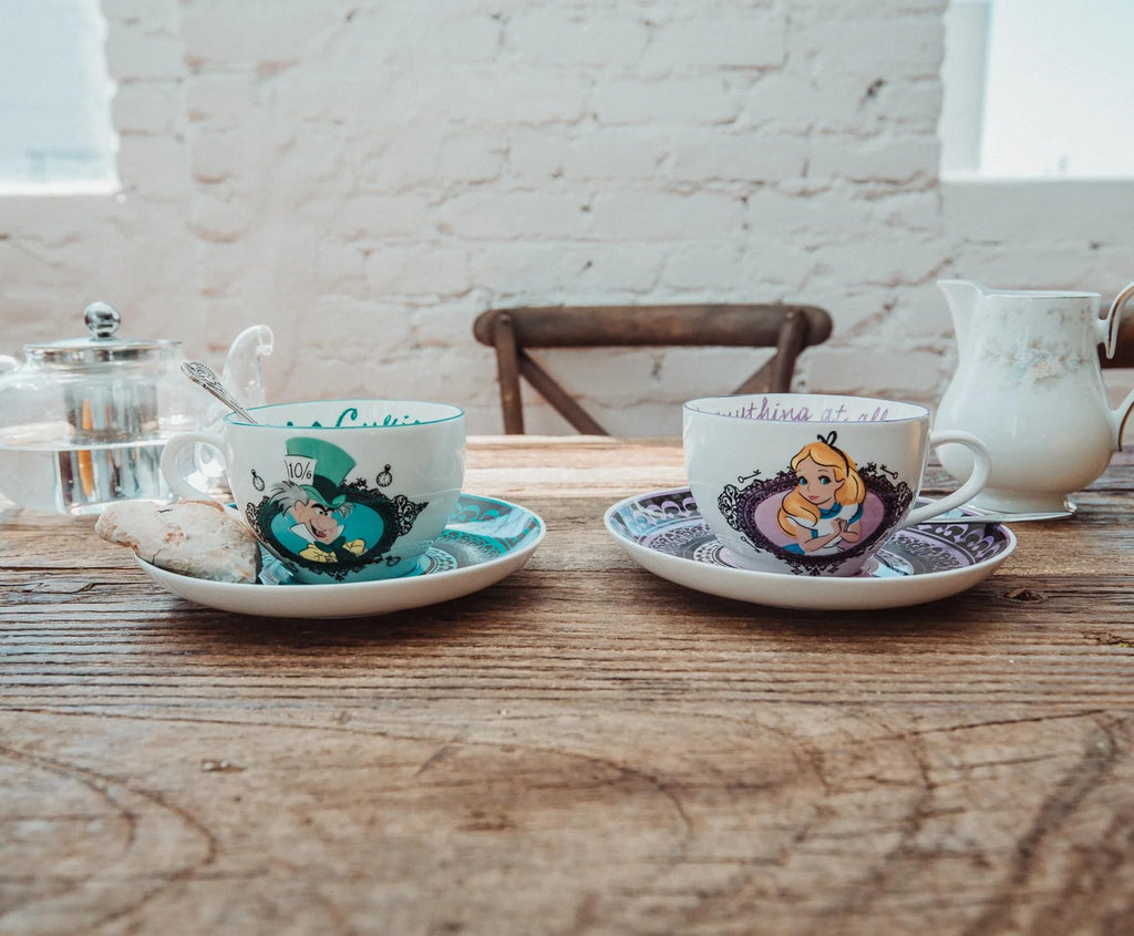 Bone China Teacup and Saucer Set of 2 K86836