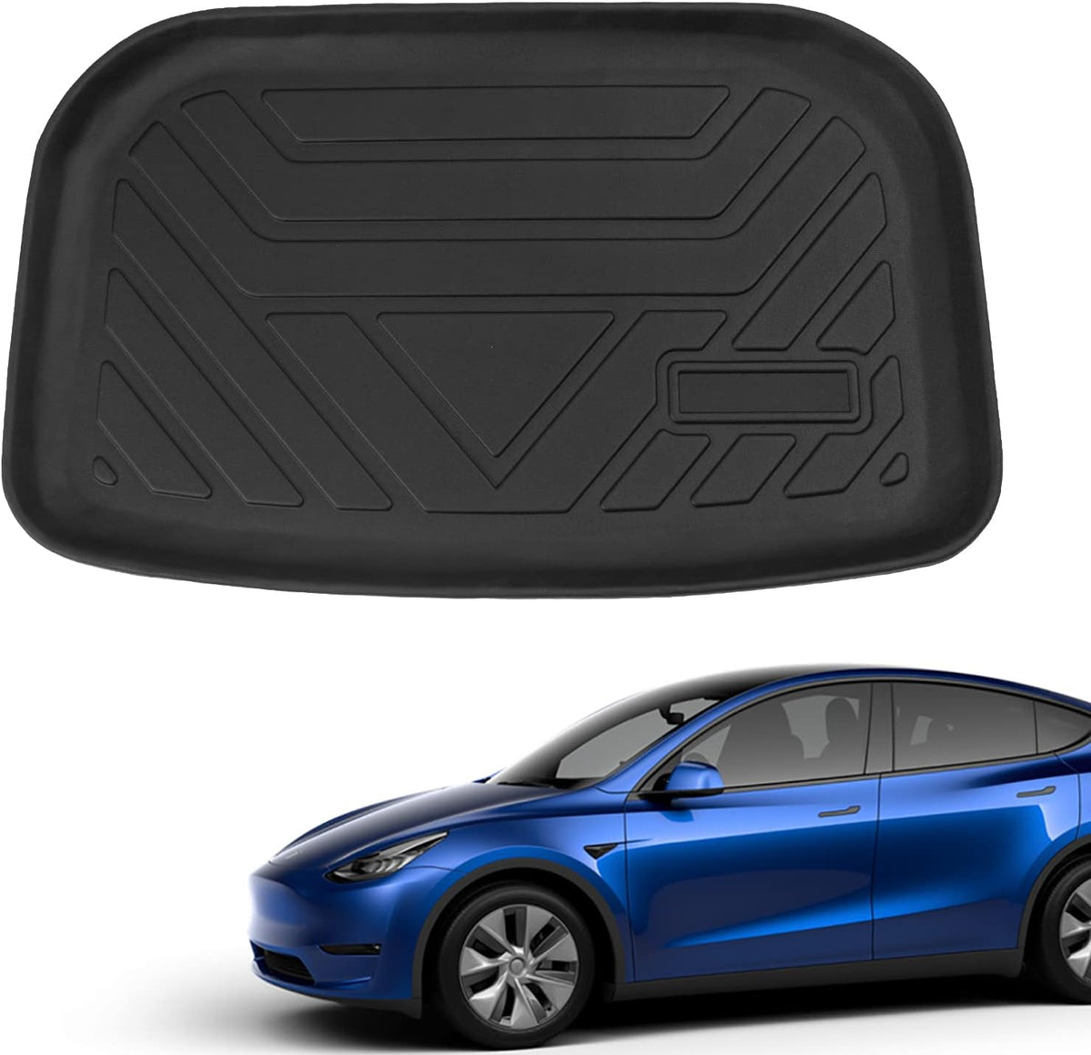 Tesla Model Y 2020 2021 2022 Trunk Mats Cargo Liners All Weather Three Trunk Mats Backrest Mats W633