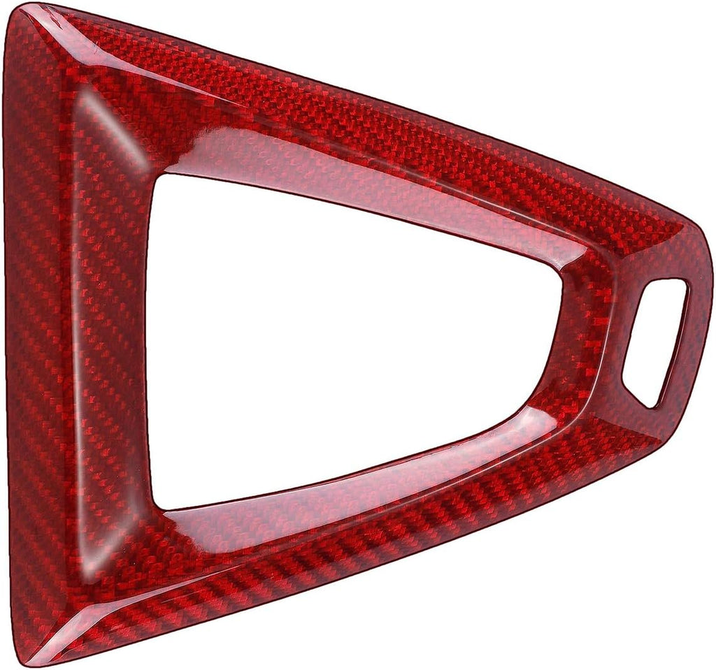 Carbon Fiber Gear Panel Interior Accessories for BMW M3 M4 2014-2018 (Red) G8975