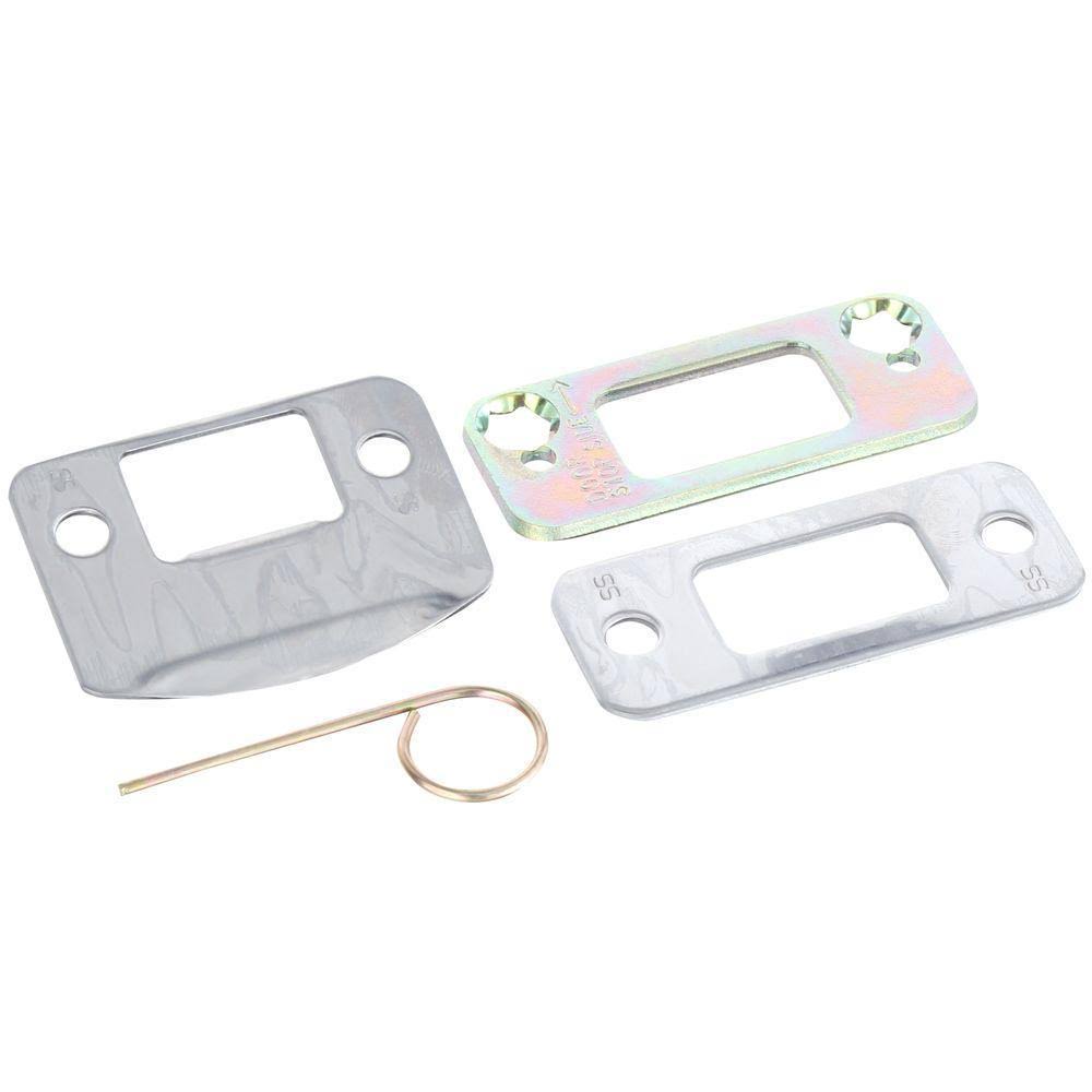 Satin Nickel Keypad Combo Pack with Accent Lever U18862