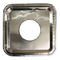400 Pcs Aluminum Foil Square Gas Burner Disposable Liners Covers C483124
