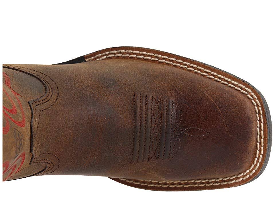 Distressed Brown Kids Quickdraw Boots N1194