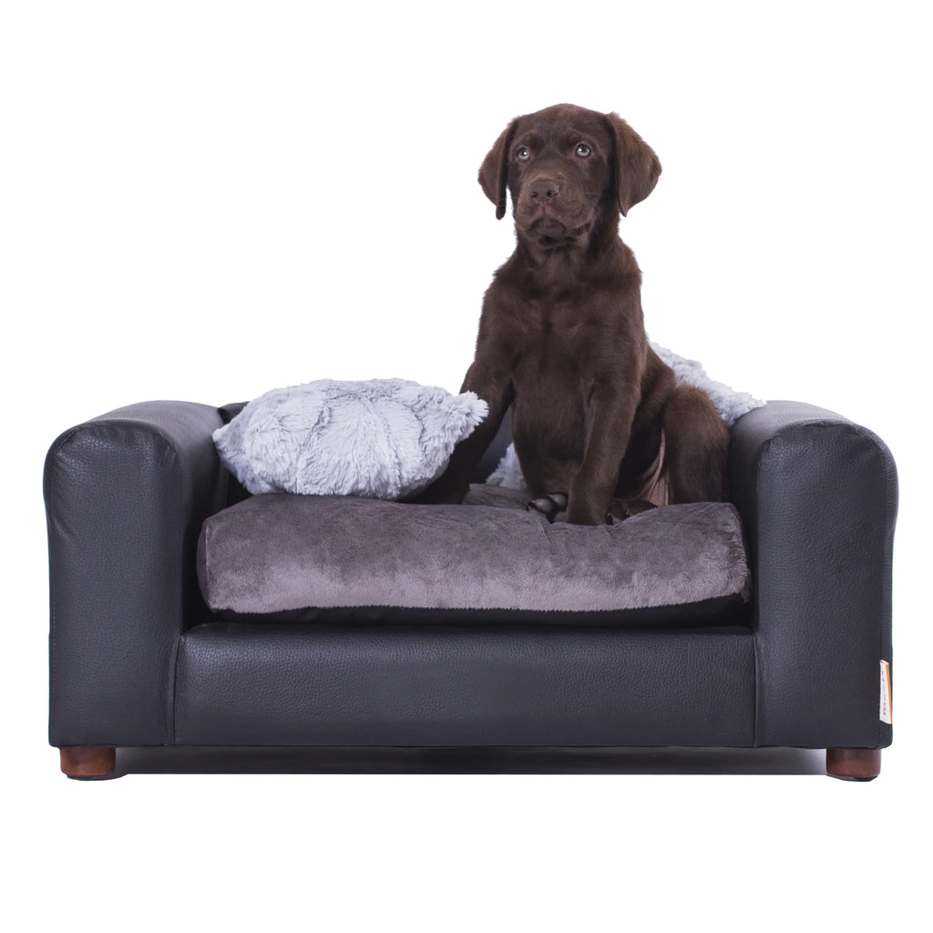 Medium Leatherette Pets Sofa R42949