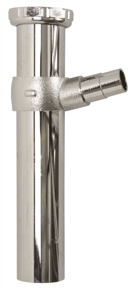 Satin Chrome Dishwasher Tailpiece R303