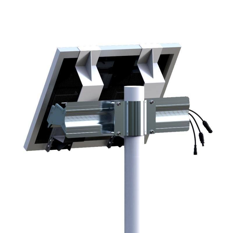 70W 330WH Battery 1 WiFi Camera High Voltage Solar Panel in Silver R859